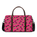 Little Green Alien UFO Print Duffel Bag