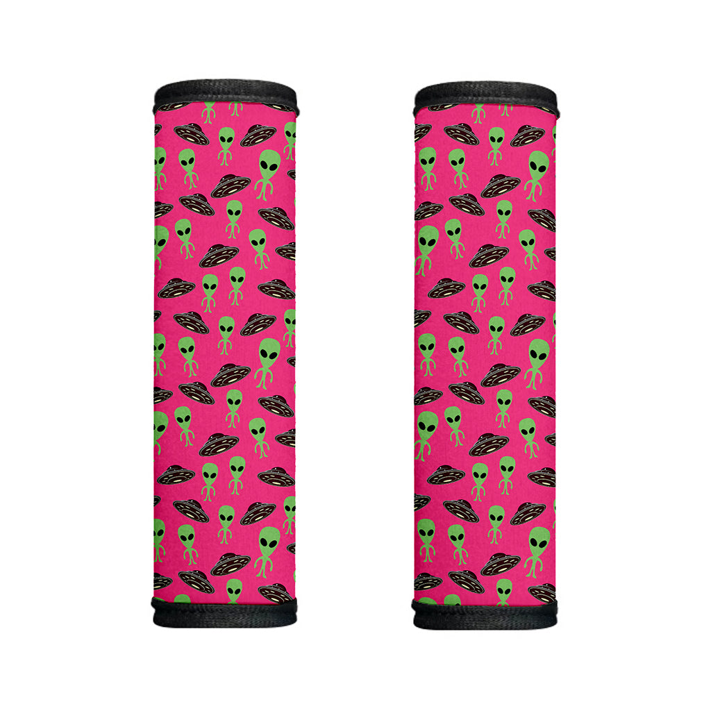 Little Green Alien UFO Print Handle Covers