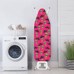 Little Green Alien UFO Print Ironing Board Cover