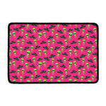Little Green Alien UFO Print Kitchen Mat