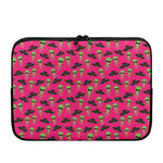 Little Green Alien UFO Print Laptop Sleeve
