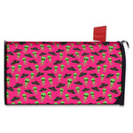 Little Green Alien UFO Print Mailbox Cover