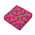 Little Green Alien UFO Print Outdoor Seat Cushion Cover