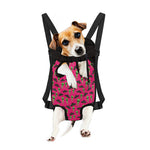 Little Green Alien UFO Print Pet Carrier Backpack