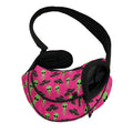 Little Green Alien UFO Print Pet Sling Carrier