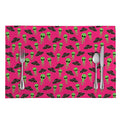 Little Green Alien UFO Print Placemat