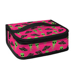 Little Green Alien UFO Print Small Lunch Bag
