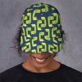 Little Green Dinosaur Pattern Print Baseball Cap