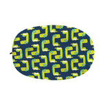 Little Green Dinosaur Pattern Print Car Side Mirror Covers