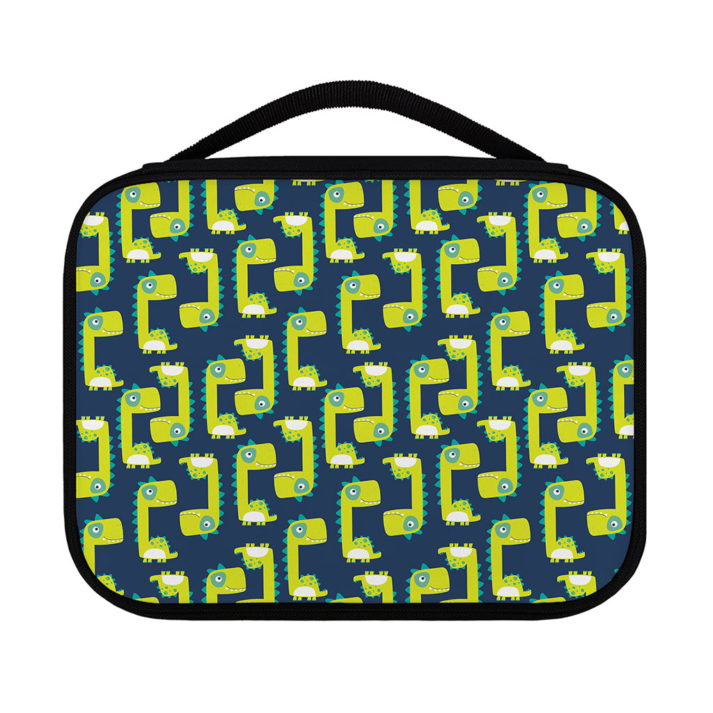 Little Green Dinosaur Pattern Print Classic Bible Case