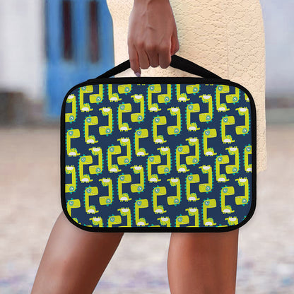 Little Green Dinosaur Pattern Print Classic Bible Case