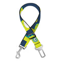 Little Green Dinosaur Pattern Print Dog Seat Belt