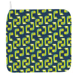 Little Green Dinosaur Pattern Print Hand Towel