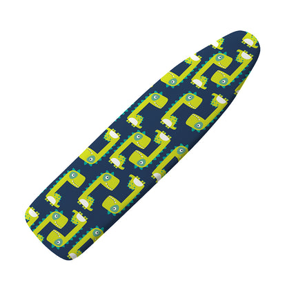Little Green Dinosaur Pattern Print Ironing Board Cover