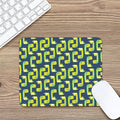 Little Green Dinosaur Pattern Print Mouse Pad