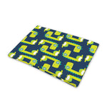 Little Green Dinosaur Pattern Print Pet Cooling Mat Cover