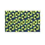 Little Green Dinosaur Pattern Print Polyester Flag