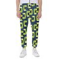 Little Green Dinosaur Pattern Print Joggers