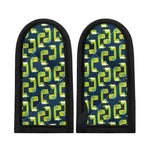 Little Green Dinosaur Pattern Print Skillet Handle Cover