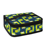 Little Green Dinosaur Pattern Print Small Lunch Bag