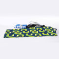 Little Green Dinosaur Pattern Print Sports Towel