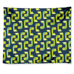 Little Green Dinosaur Pattern Print Tapestry