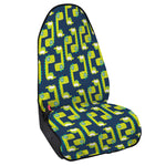Little Green Dinosaur Pattern Print Waterproof Car Seat Cover