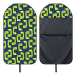 Little Green Dinosaur Pattern Print Waterproof Car Seat Cover
