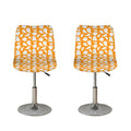 Little Halloween Ghost Pattern Print Bar Stool Covers