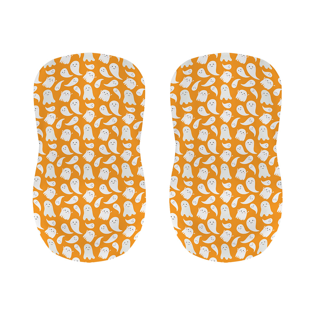 Little Halloween Ghost Pattern Print Bar Stool Covers