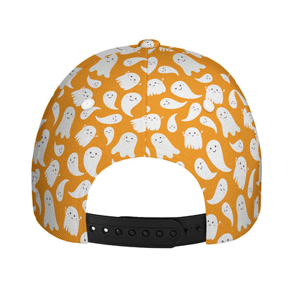 Little Halloween Ghost Pattern Print Baseball Cap