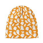 Little Halloween Ghost Pattern Print Beanie