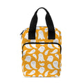 Little Halloween Ghost Pattern Print Bible Tote Bag