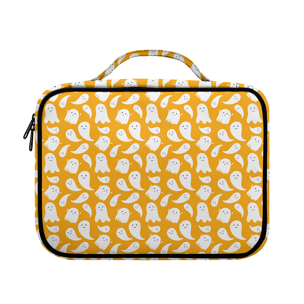 Little Halloween Ghost Pattern Print Briefcase Bible Bag