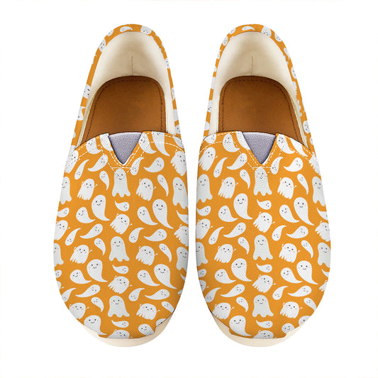 Little Halloween Ghost Pattern Print Casual Shoes