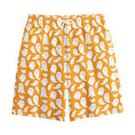 Little Halloween Ghost Pattern Print Cotton Shorts