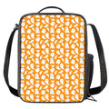 Little Halloween Ghost Pattern Print Crossbody Lunch Bag