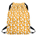 Little Halloween Ghost Pattern Print Drawstring Backpack