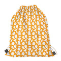 Little Halloween Ghost Pattern Print Drawstring Bag