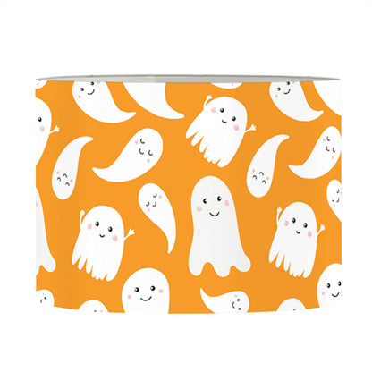 Little Halloween Ghost Pattern Print Drum Lamp Shade