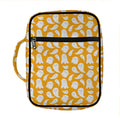 Little Halloween Ghost Pattern Print Front Pocket Bible Bag