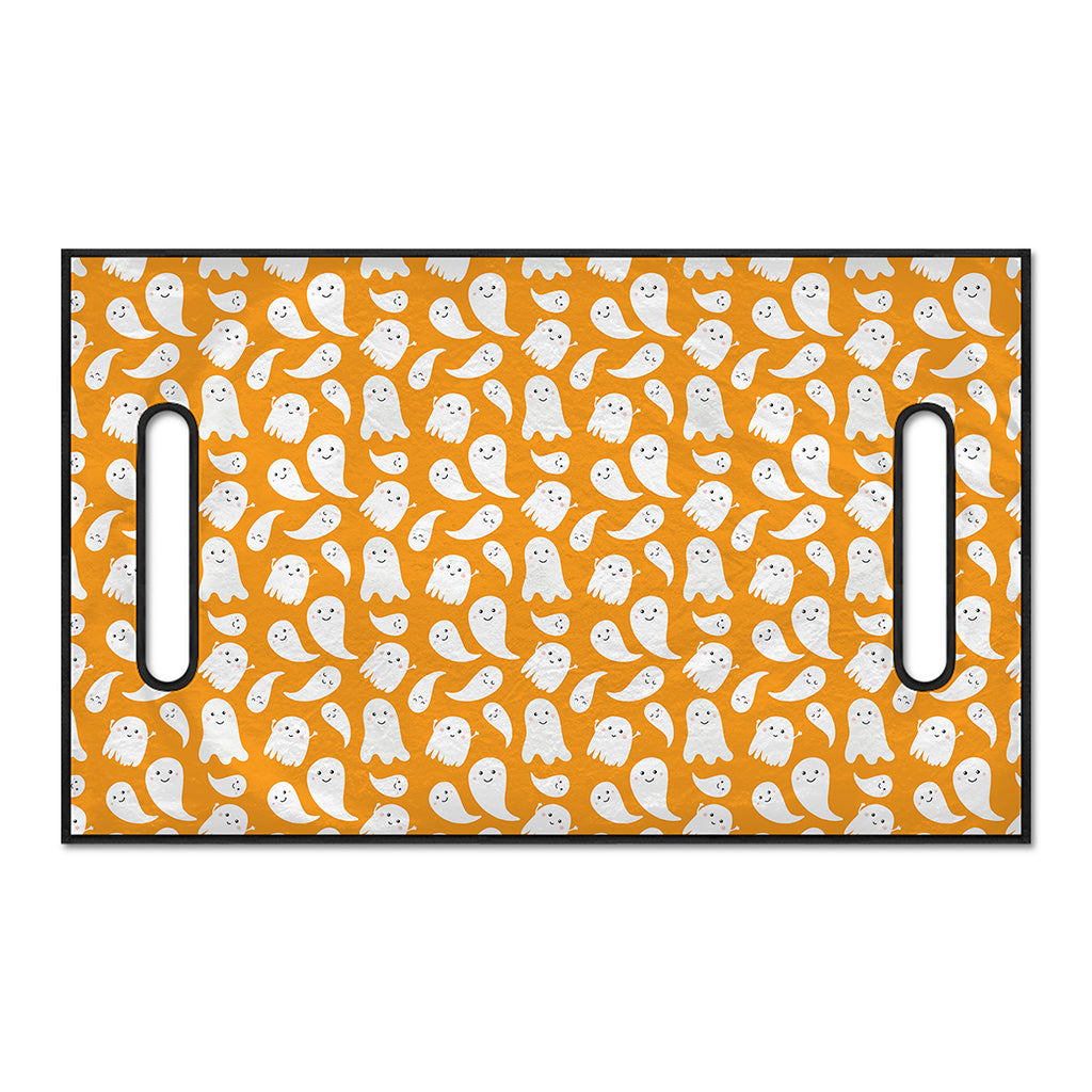 Little Halloween Ghost Pattern Print Golf Cart Seat Cover