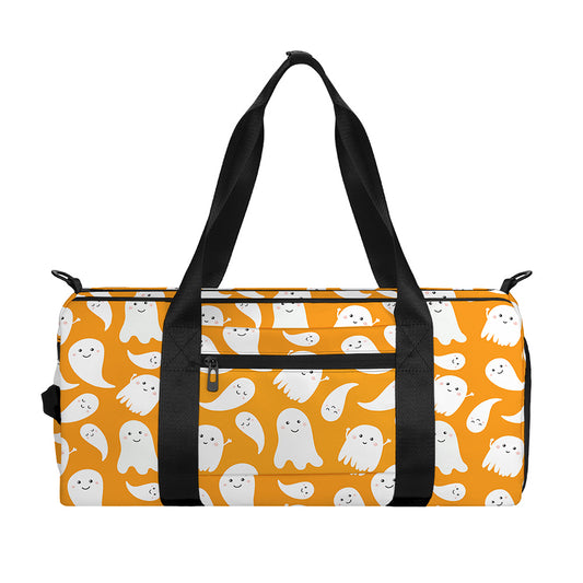 Little Halloween Ghost Pattern Print Gym Bag