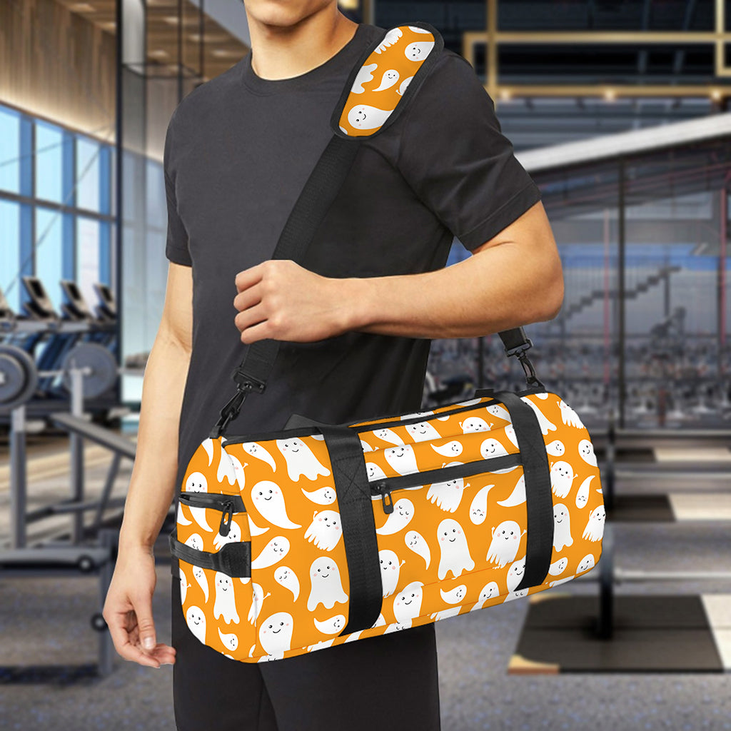 Little Halloween Ghost Pattern Print Gym Bag