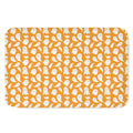 Little Halloween Ghost Pattern Print Indoor Door Mat