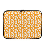 Little Halloween Ghost Pattern Print Laptop Sleeve