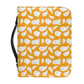 Little Halloween Ghost Pattern Print Leather Bible Cover