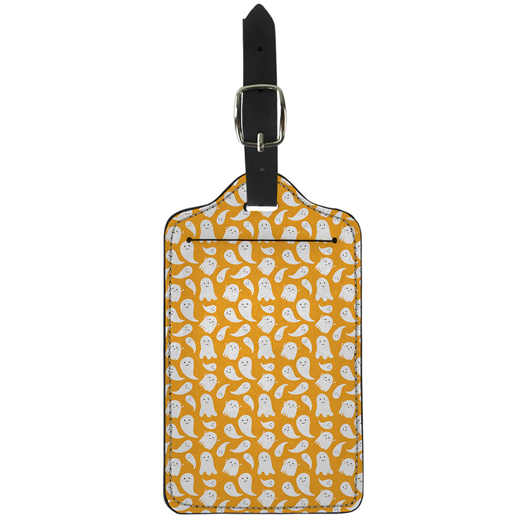 Little Halloween Ghost Pattern Print Luggage Tag