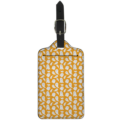 Little Halloween Ghost Pattern Print Luggage Tag