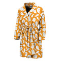 Little Halloween Ghost Pattern Print Men's Bathrobe